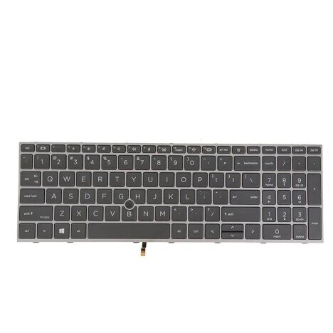 Tastatura Iluminata HP ZBook Fury 15 G7, Layout: QWERTY US, M17094-031